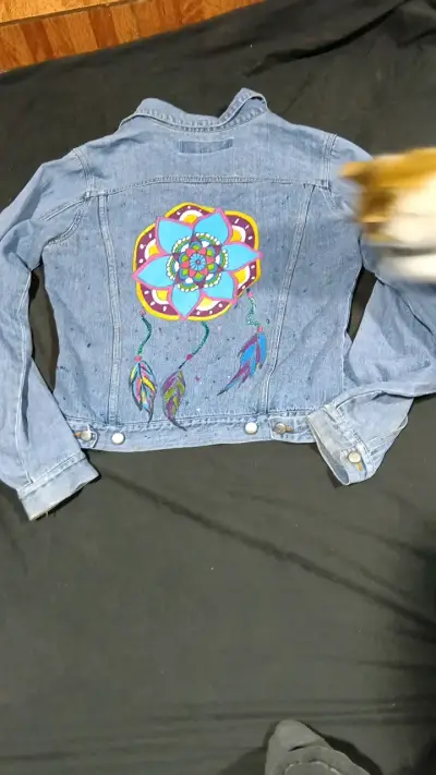 Chaqueta de mezclilla Vero Moda con bordado - miniatura 3