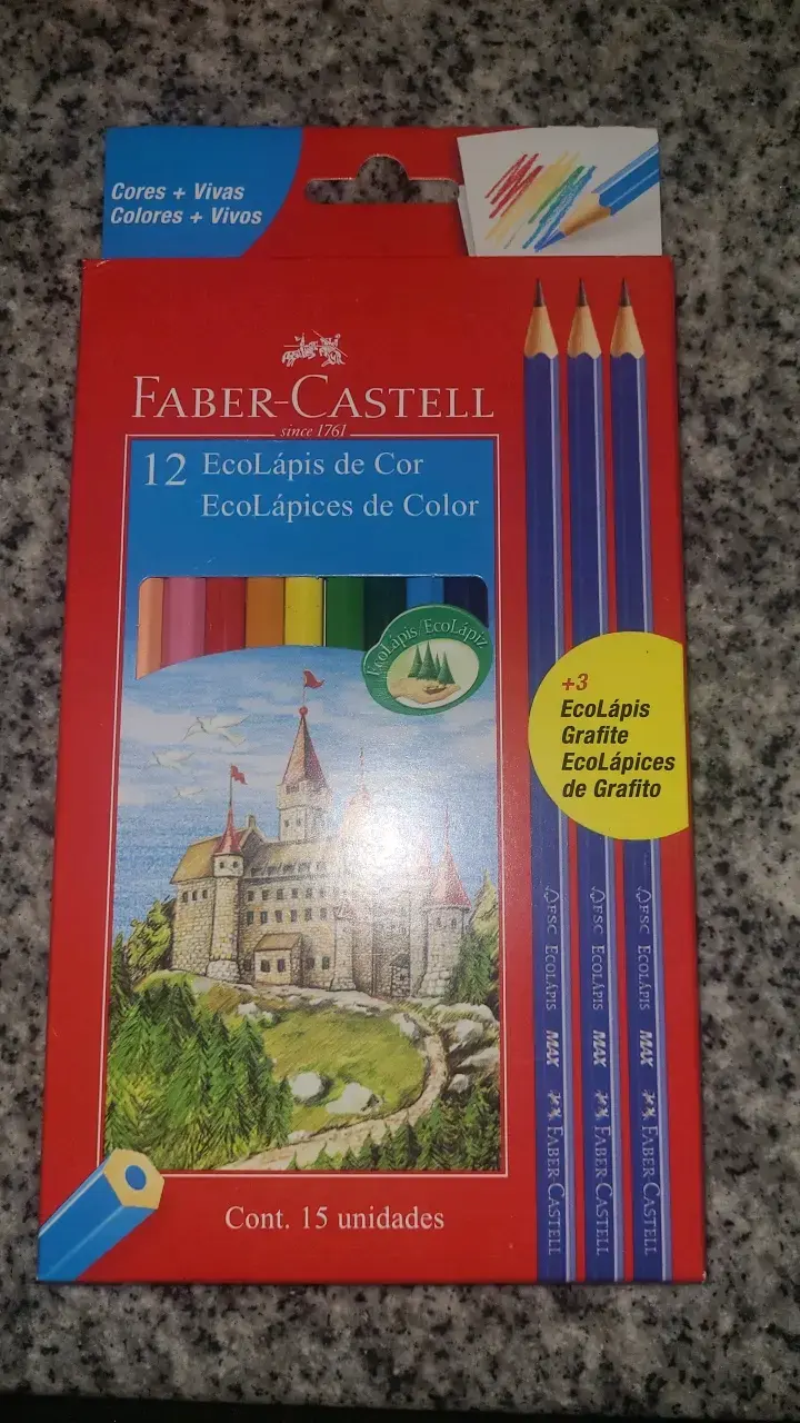 Set de 12 EcoLápices de Color Faber-Castell - 1