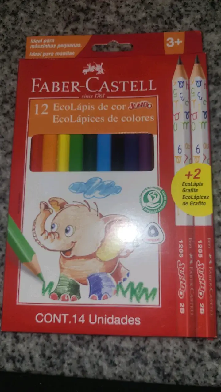 Set de Lápices de Colores Jumbo Faber-Castell - 2