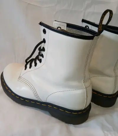 Botas  de cuero Dr. Martens modelo 1460 - miniatura 4