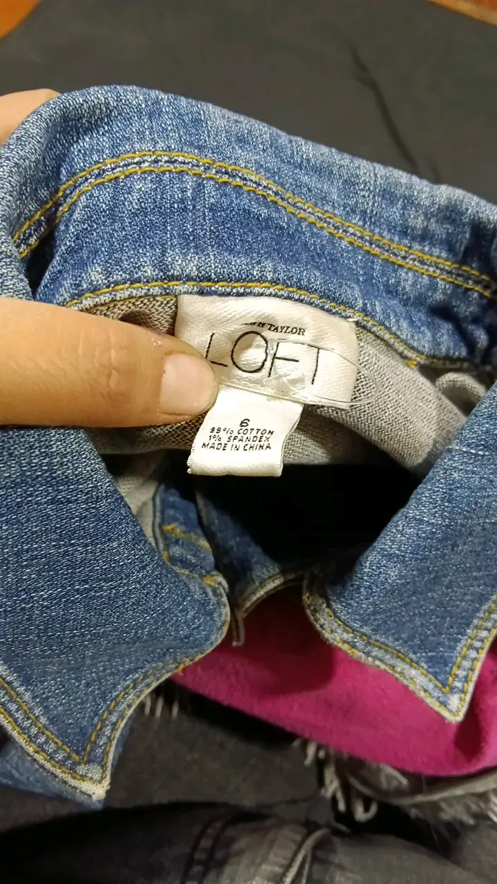 Chaqueta de mezclilla con diseño de llamas - 2