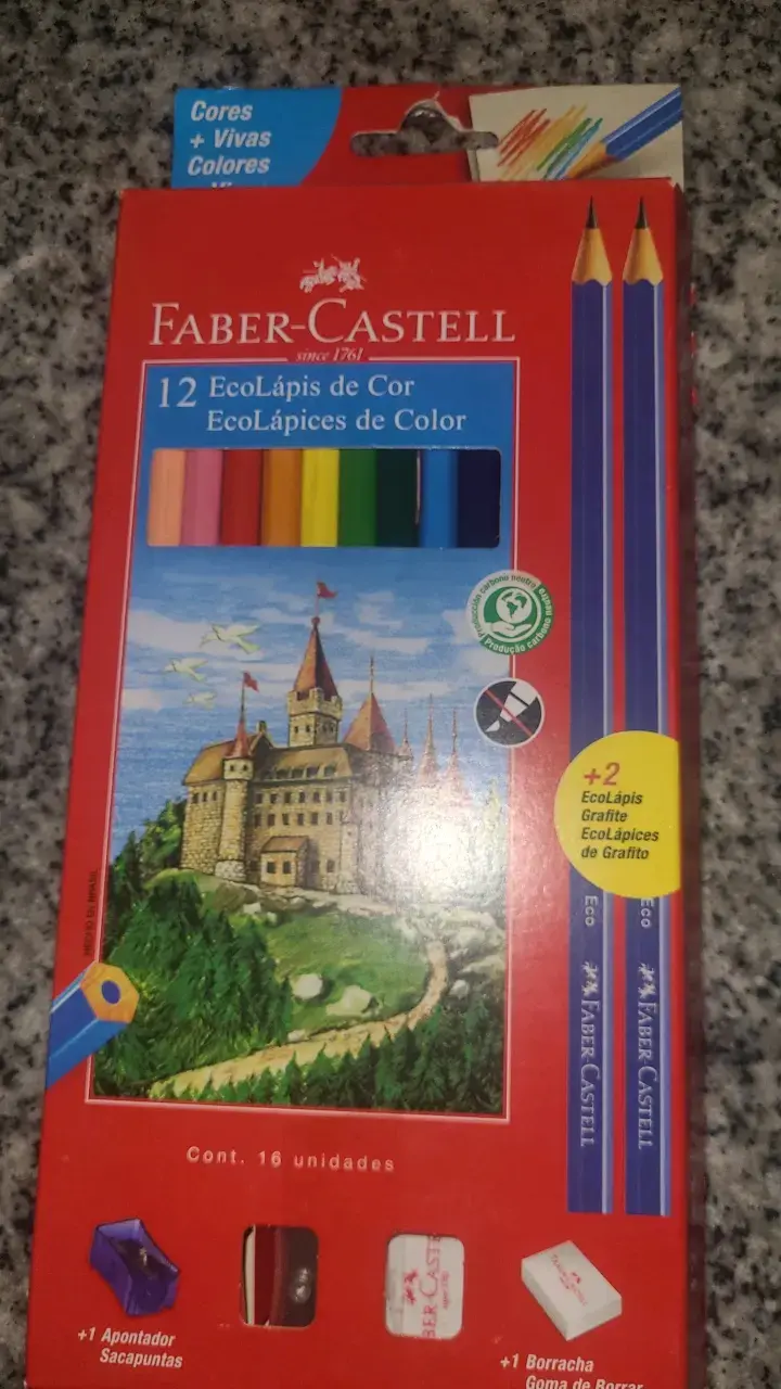 Set de Lápices de Colores Faber-Castell 12 Unidades - 2