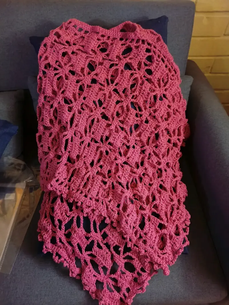 Ponchos de lana tejidos a mano en varios colores - 3
