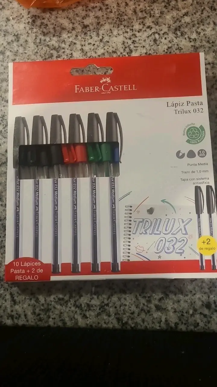Set de Lápices Pasta Faber-Castell Trilux 032 - 1