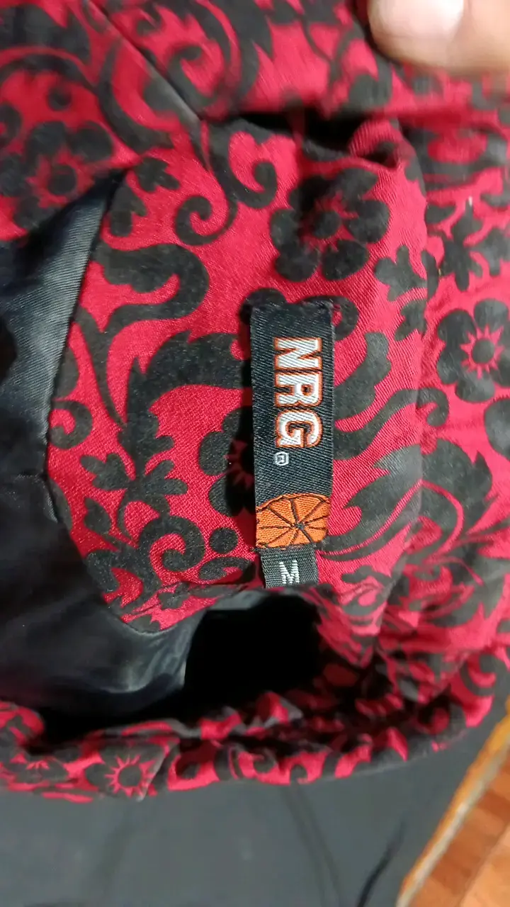 Blazer estampado rojo y negro NRG - 2