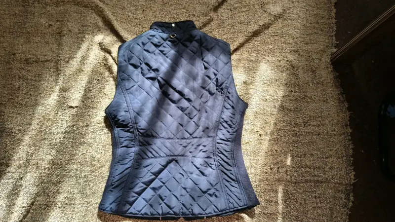 Chaqueta acolchado azul mujer Zara - 2