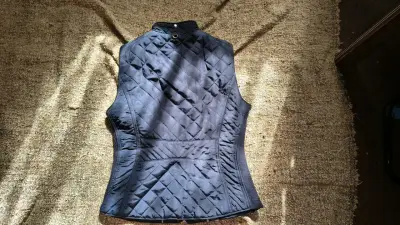 Chaqueta acolchado azul mujer Zara - miniatura 2