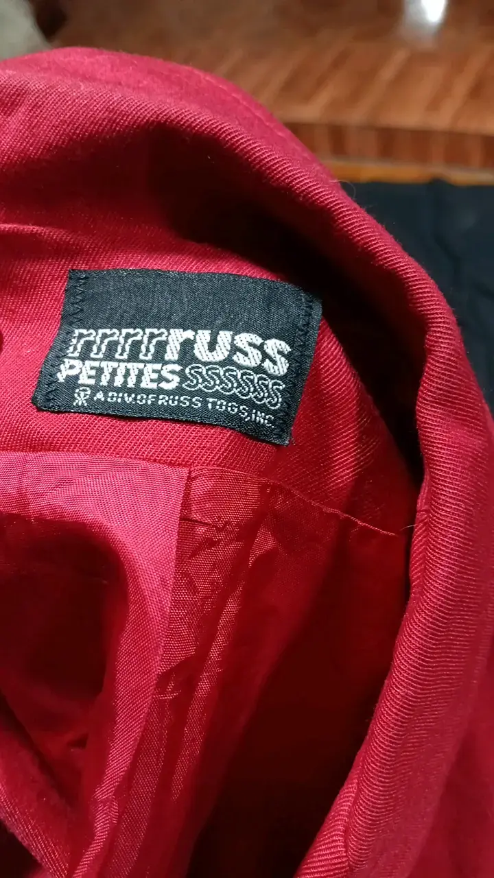 Blazer rojo para mujer Pittruss - 2