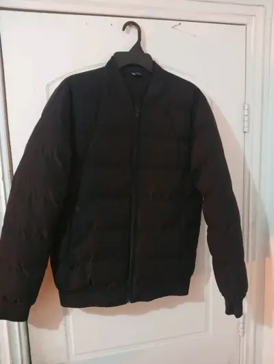 Chaqueta acolchada negra para hombre talla S - miniatura 1