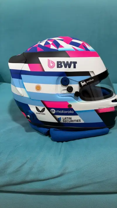 Casco de carreras BWT edición especial Franco Cola - miniatura 1