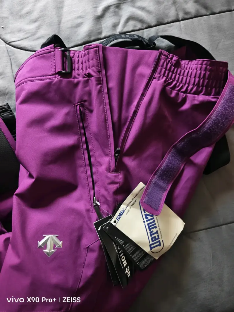 Pantalones de esquí morados Descente Motion 3D - 5