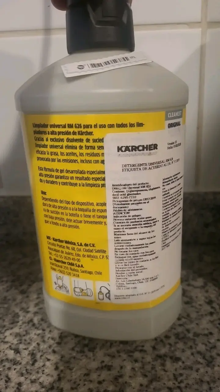 Limpiador Universal Kärcher 1L para Hidrolavadoras - 2