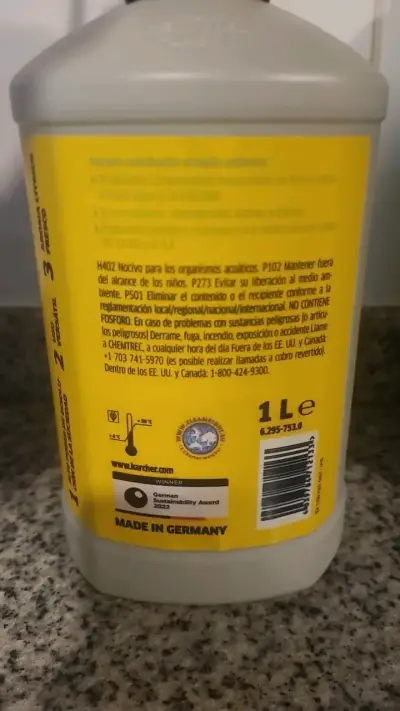Limpiador Universal Kärcher 1L para Hidrolavadoras - miniatura 3