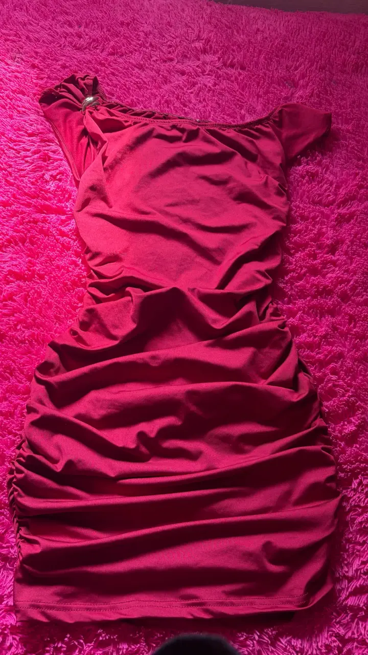 Vestido tendencia rojo - 2