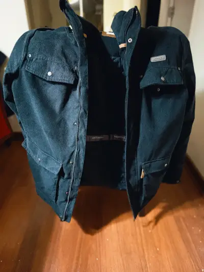 Chaqueta Merrell de invierno azul con capucha - miniatura 3