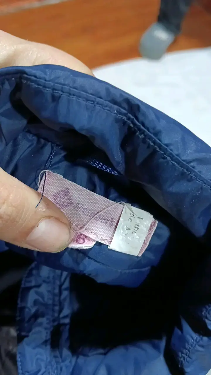 Chaqueta acolchada azul para niño - 2