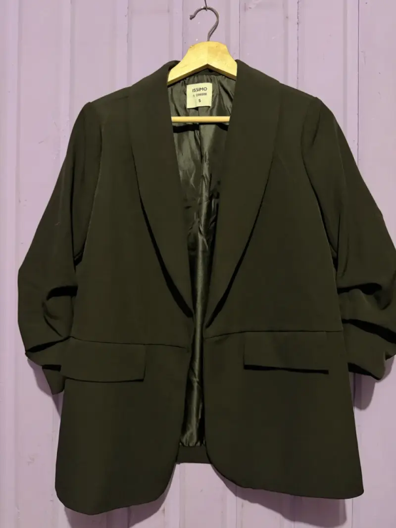 Blazer negro para mujer Issimo talla S