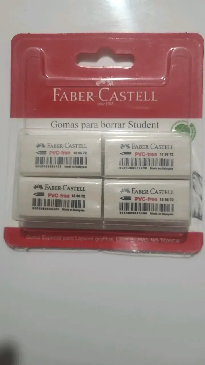 Gomas de borrar Faber-Castell Student