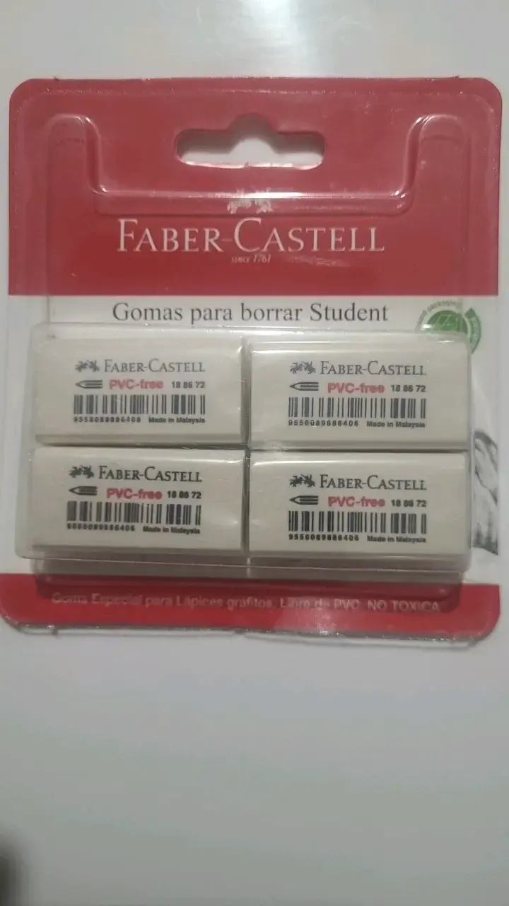 Gomas de borrar Faber-Castell Student - 2
