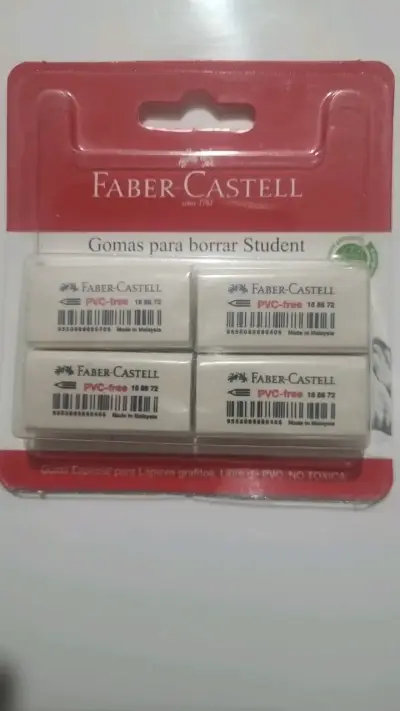 Gomas de borrar Faber-Castell Student - miniatura 2