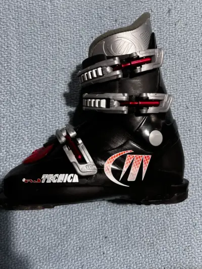 Botas de esquí Tecnica FJ4 negras con hebillas - miniatura 2