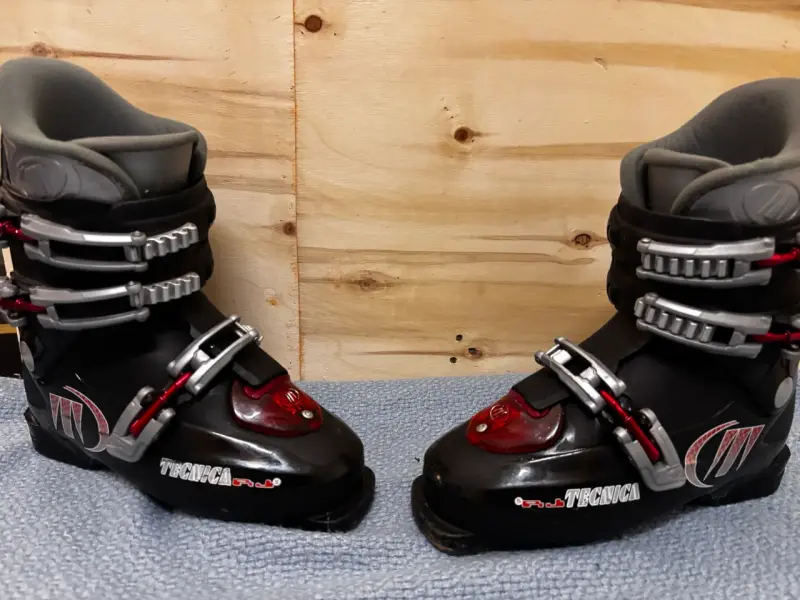 Botas de esquí Tecnica FJ4 negras con hebillas - 4