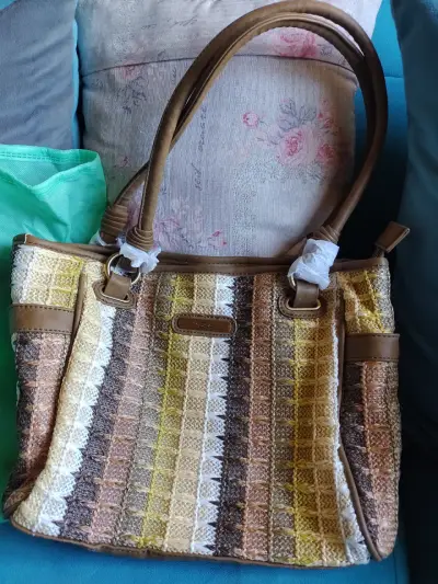 Bolso de mano Sei multicolor tejido - miniatura 2