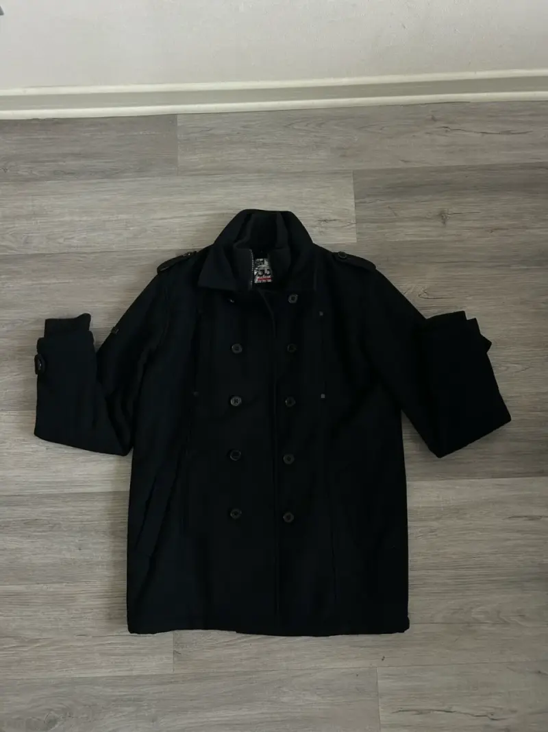 Abrigo negro XL hombre JJO - 1