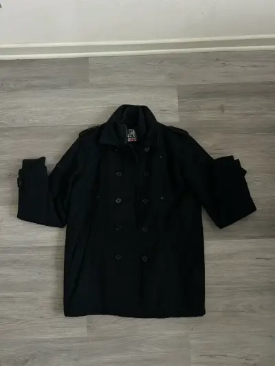 Abrigo negro XL hombre JJO - miniatura 1