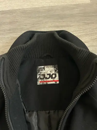 Abrigo negro XL hombre JJO - miniatura 2