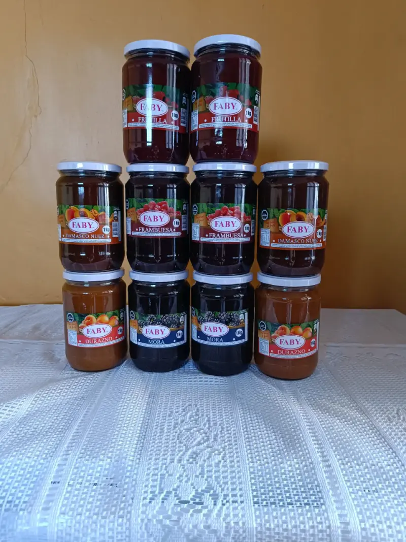Set de Mermeladas Faby de Frutas Variadas 1kg - 2