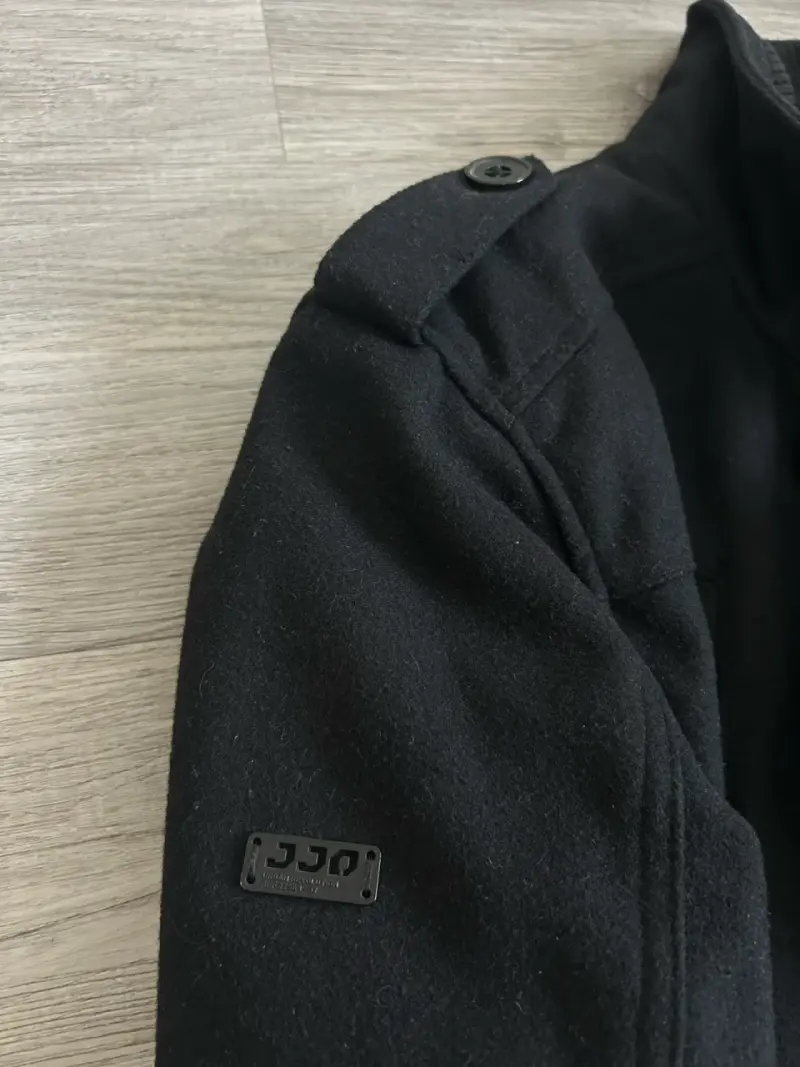 Abrigo negro XL hombre JJO - 3
