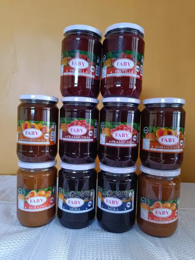 Set de Mermeladas Faby de Frutas Variadas 1kg - miniatura 3
