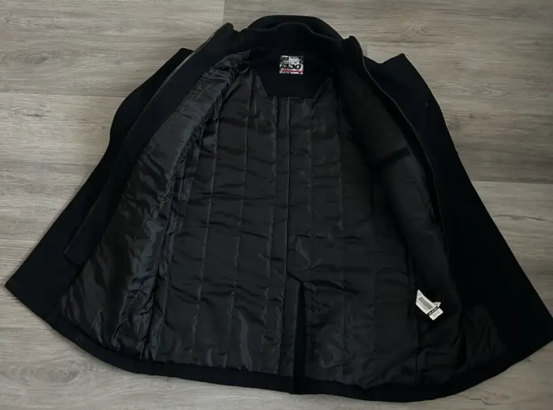 Abrigo negro XL hombre JJO - 4