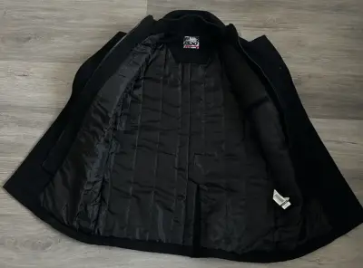 Abrigo negro XL hombre JJO - miniatura 4