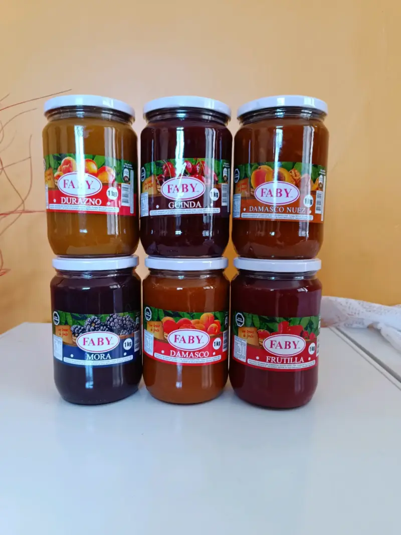 Set de Mermeladas Faby de Frutas Variadas 1kg - 4