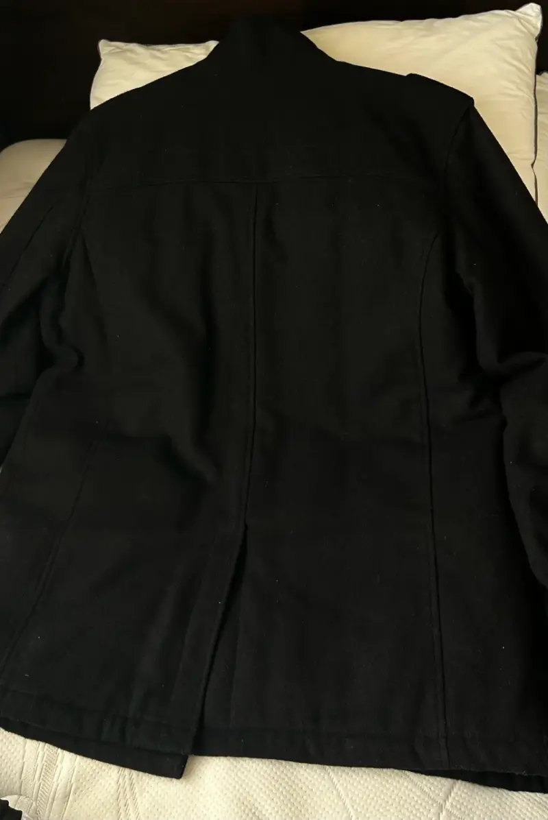 Abrigo negro XL hombre JJO - 5