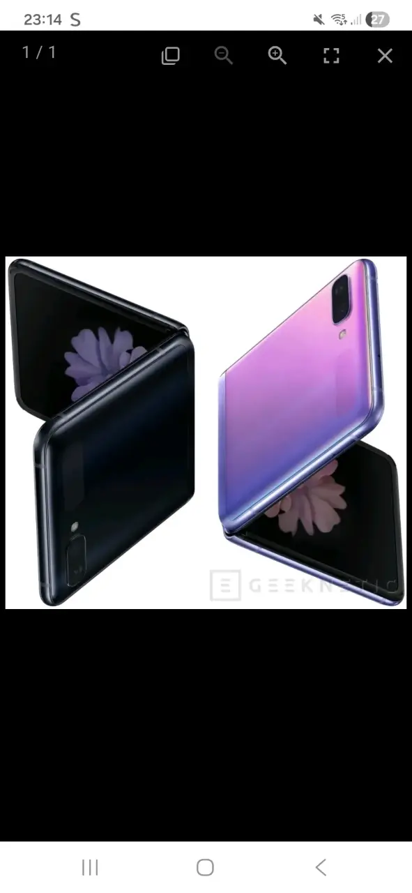 Smartphone plegable Samsung Galaxy Z Flip