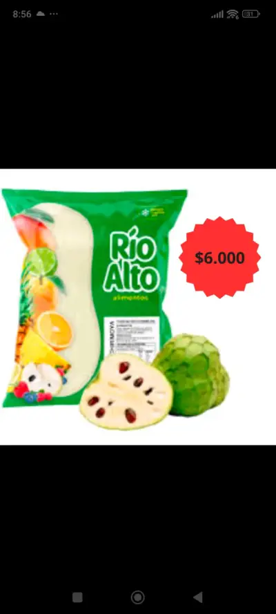 Pulpa de Fruta Congelada Faby Variados Sabores - miniatura 5