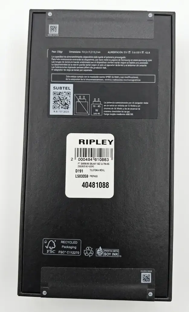 Samsung Galaxy S25 Ultra 5G 256gb negro SELLADO - 2