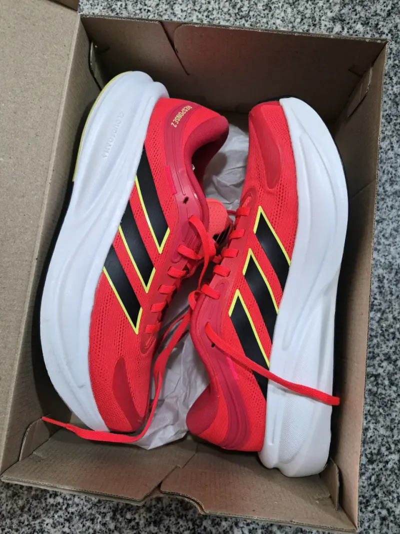 Zapatillas deportivas Adidas Response 2 rojas - 1