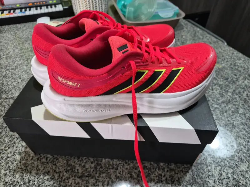 Zapatillas deportivas Adidas Response 2 rojas - 3