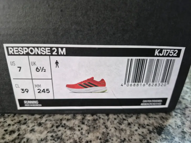 Zapatillas deportivas Adidas Response 2 rojas - 5