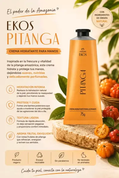 Crema Hidratante para Manos Natura Ekos - miniatura 1