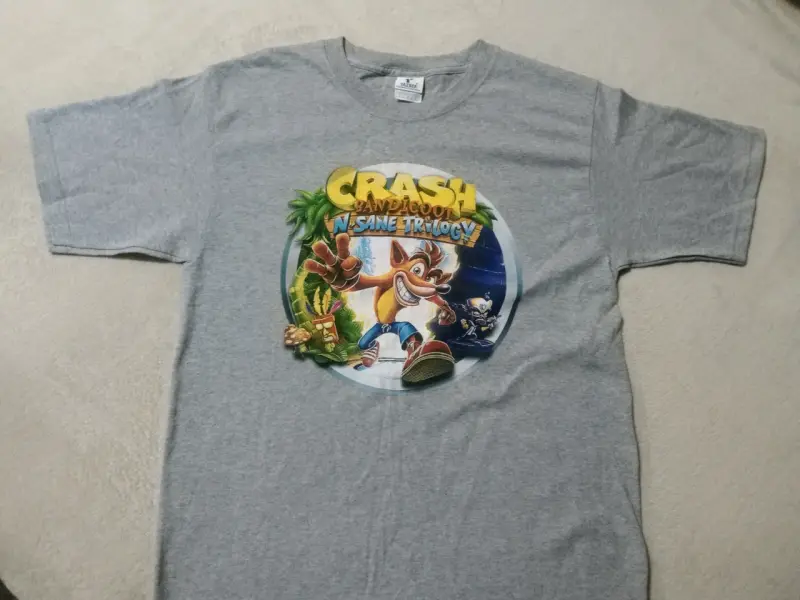 Polera Crash Bandicoot N. Sane Trilogy gris - 3
