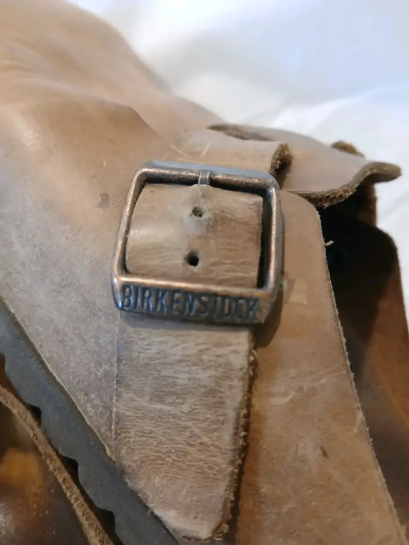 Zuecos Birkenstock modelo Boston de cuero marrón - 6