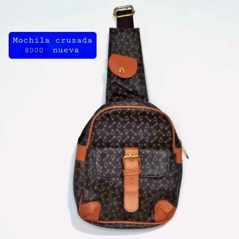 Mochila cruzada con diseño - 2