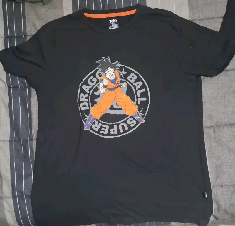 Polera Negra Dragon Ball Super para Hombre - 2