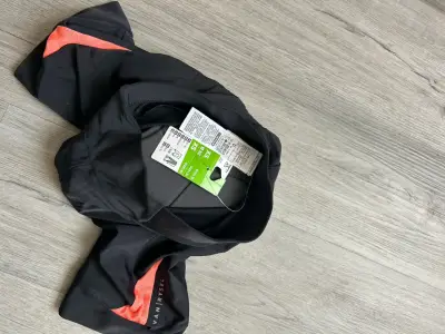 Calza de ciclismo negro para mujer Van Rysel - miniatura 2