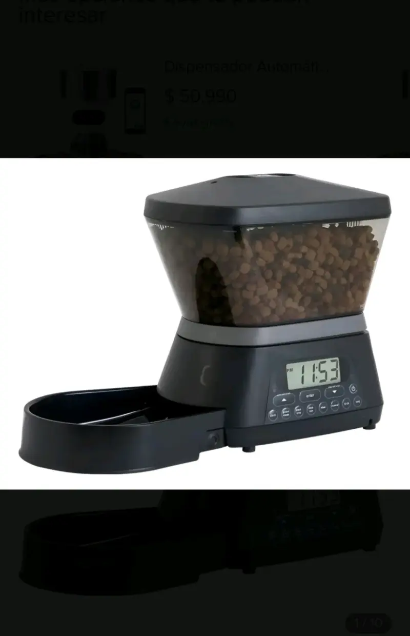 Dispensador automático de comida para mascotas Nano - 3